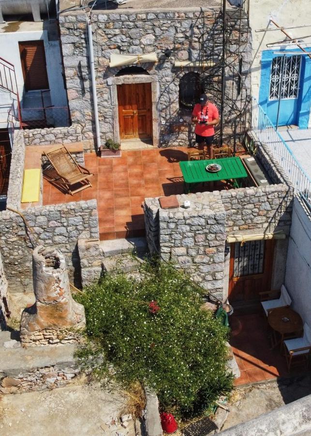 Traditional Stone House In Chios Villa Chios Island Exterior foto